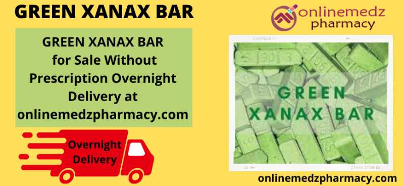 Green Xanax Bars - Without Prescription | Overnight Shipping